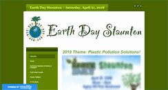 Desktop Screenshot of earthdaystaunton.org